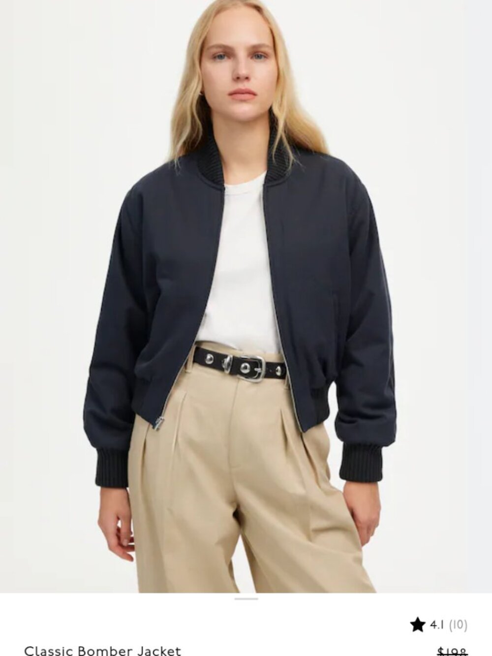 Madewell bomber jacket